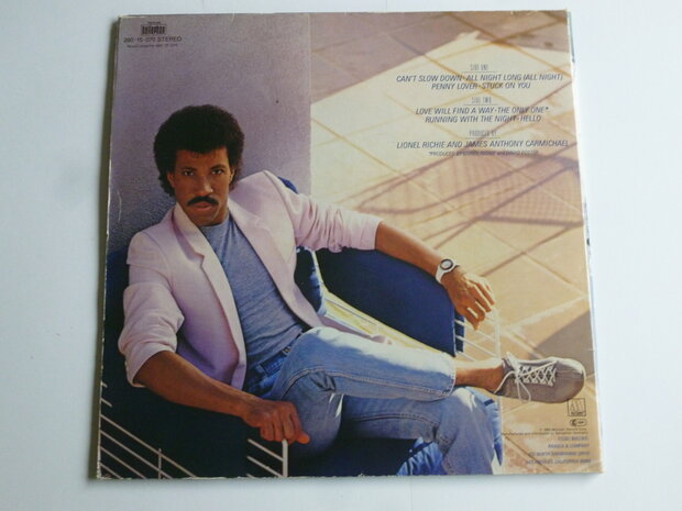 Lionel Richie - Can't slow down (LP) bellaphon