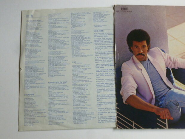 Lionel Richie - Can't slow down (LP) bellaphon