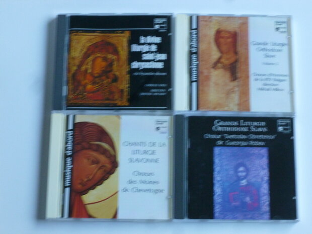 Liturgies Othodoxes - Grande Liturgie Orth. slave vol 1, ii, Liturgie Slavonne, saint-jean Chrysostome (4 CD)