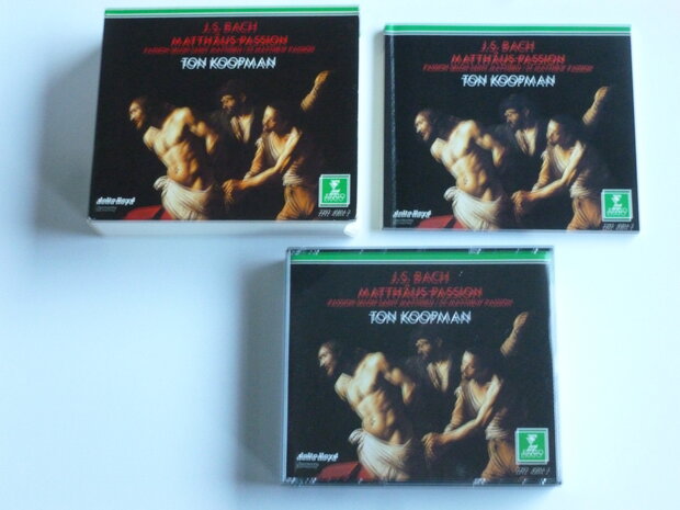 Bach - Matthaus Passion / Guy de Mey, Schlick, Ton Koopman (3 CD)