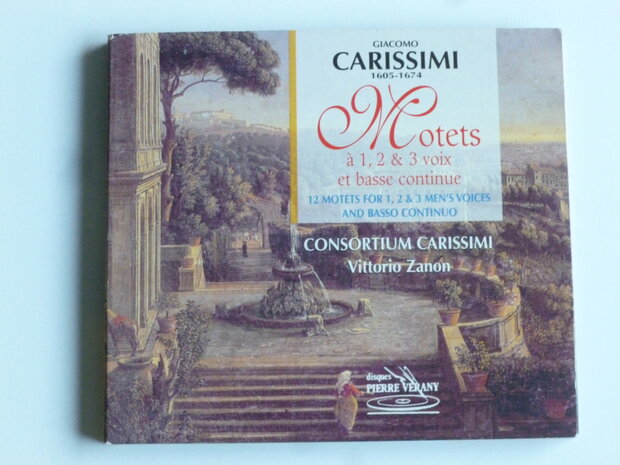 Carissimi - Motets / Consortium Carissimi / Vittorio Zanon