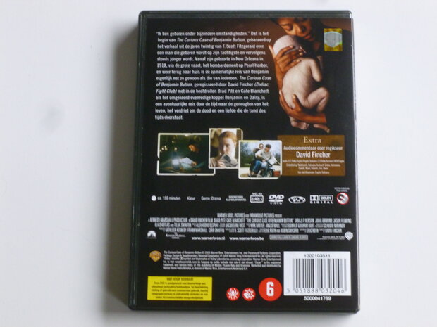 The Curious Case of Benjamin Button - Brad Pitt, Blanchett (DVD)