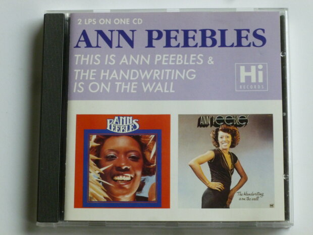 Ann Peebles - This is Ann Peebles / The Handwriting is on the wall