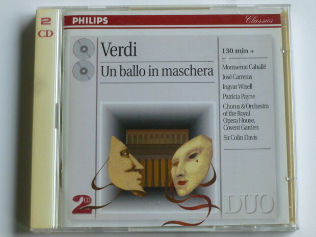 Verdi - Un Ballo in Maschera / Caballe, Sir Colin Davis (2 CD)