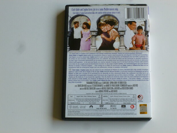 It Started in Naples - Clark Gable, Sophia Loren (DVD)