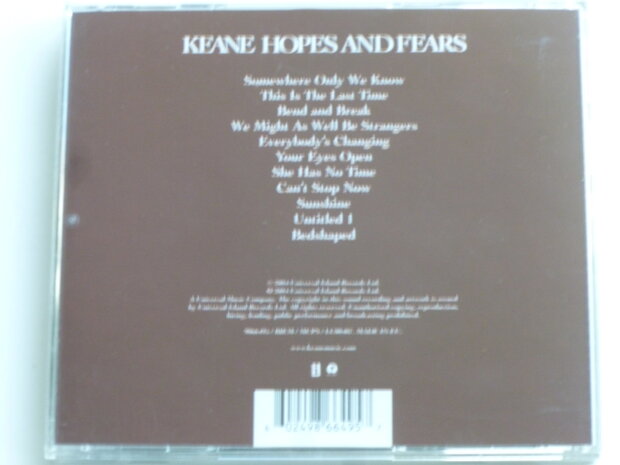 Keane - Hopes and Fears