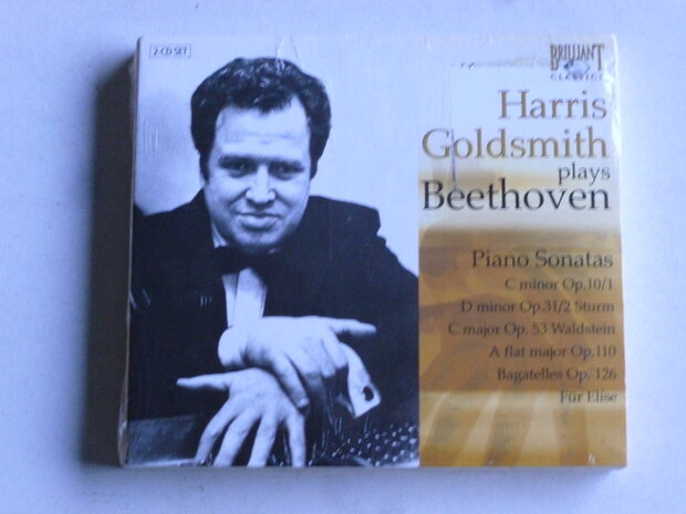 Harris Goldsmith plays Beethoven - piano sonates (2 CD) nieuw