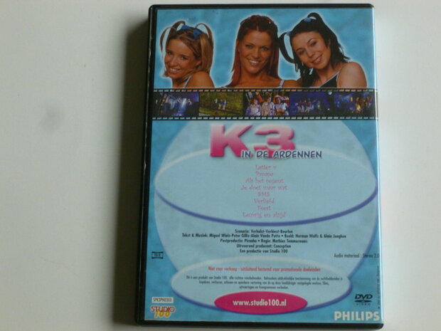 K3 in de Ardennen (studio 100) DVD