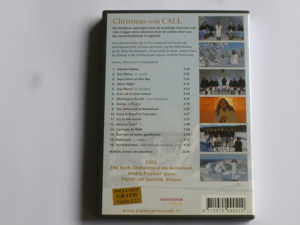 Christmas with Call - Pieter Jan Leusink / Bach Orchestra, Pouwer (CD + DVD)