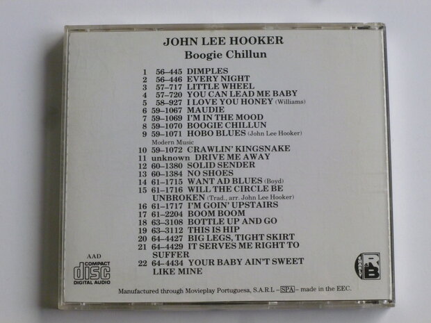 John Lee Hooker - Boogie Chillun