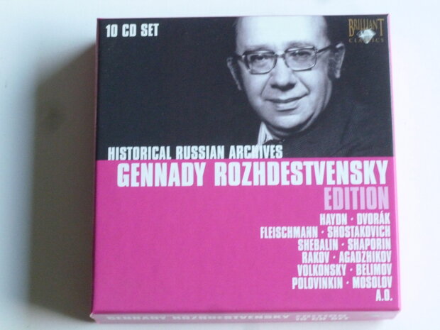 Gennady Rozhdestvensky Edition - Historical Russian Archives (10 CD)