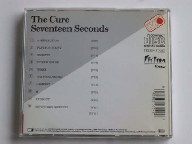 The Cure - Seventeen Seconds (fiction rec.)