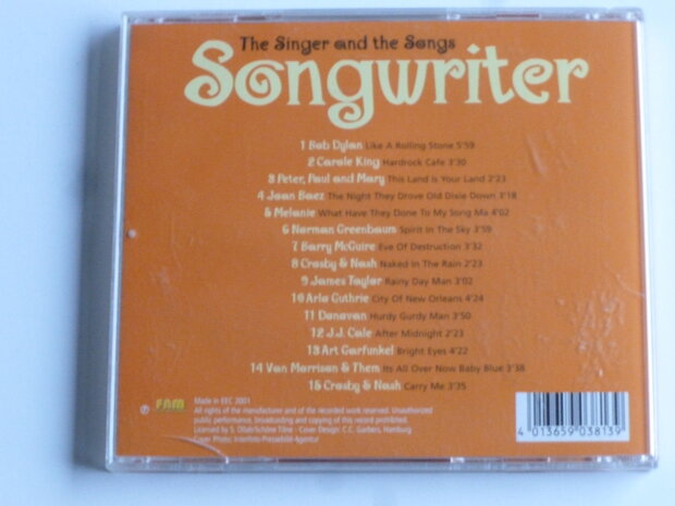 Songwriter - The Singer and the Songs