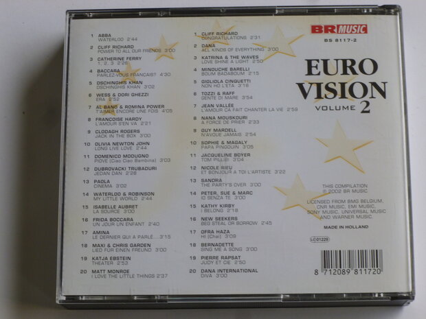 Euro Vision - Volume 2 / 40 Original Eurovision Hits (2 CD)