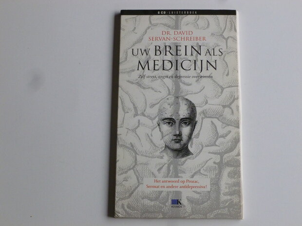 Dr. David Servan-Schreiber - Uw Brein als Medicijn (6 CD)