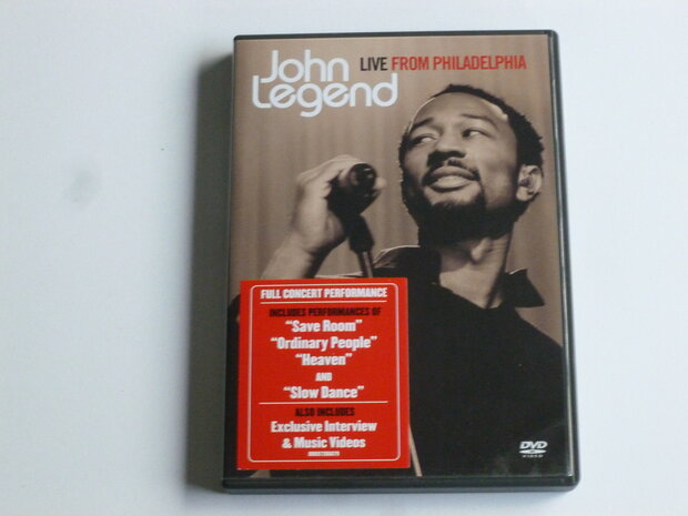 John Legend - Live from Philadelphia (DVD)