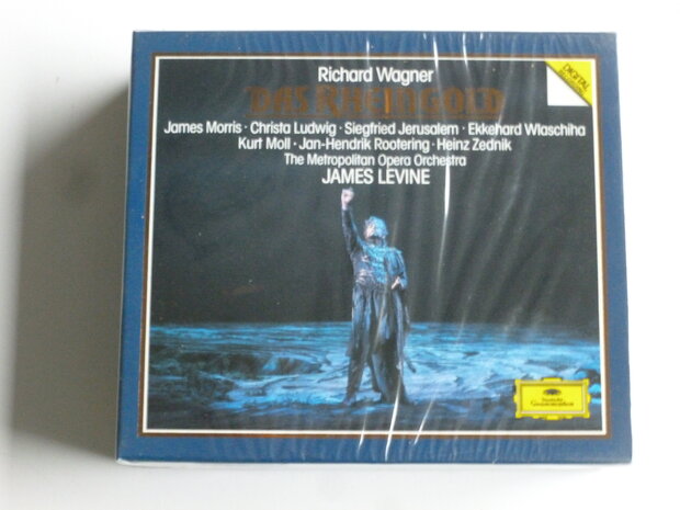 Wagner - Das Rheingold / Christa Ludwig, James Levine (3 CD) Nieuw