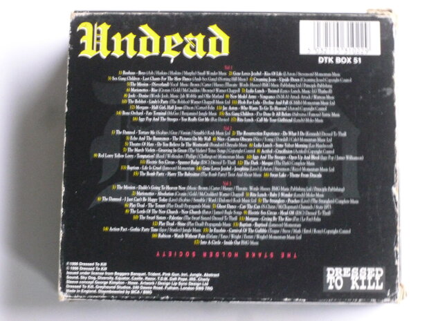 Undead - A Gothic Materpiece Vol. 1,2,3 (3 CD)