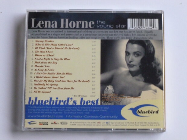 Lena Horne - The Young Star