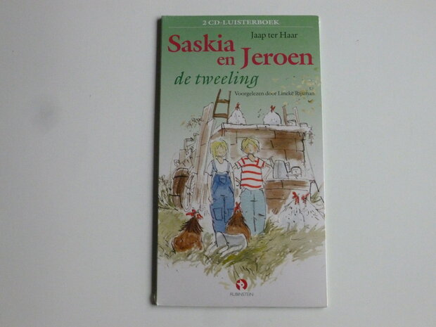 Jaap ter Haar / Saskia en Jeroen - De Tweeling (2CD Luisterboek) nieuw