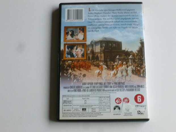 War and Peace - Audrey Hepburn. Henry Fonda (DVD)