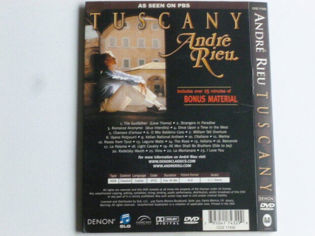 Andre Rieu - Tuscany (DVD)