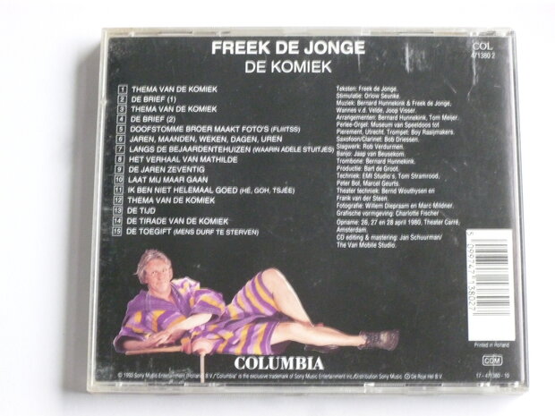 Freek de Jonge - De Komiek (columbia)