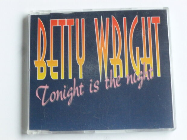 Betty Wright - Tonight is the Night (CD Single)