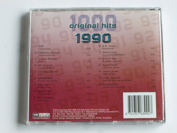 Original Hits - 1990