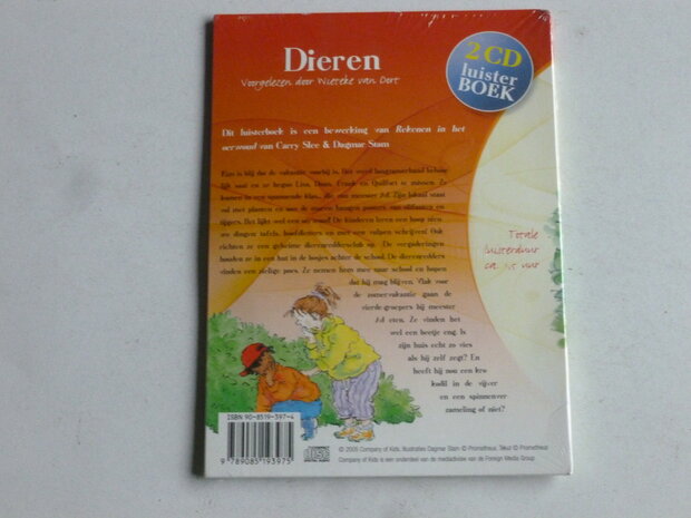 Dieren voorgelezen door Wieteke van Dort (2 CD Luisterboek) nieuw