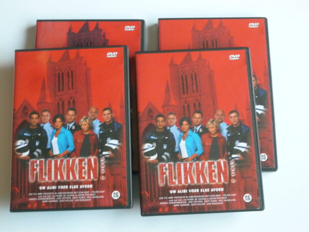 Flikken - Serie 2 / Het Tweede Seizoen (4 DVD)