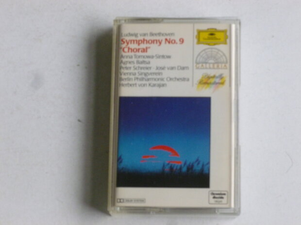 Beethoven - Symphony 9 / Herbert von Karajan (cassette bandje)