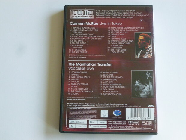 Carmen McRae - Live in Tokio + The Manhattan Transfer - Live (DVD)