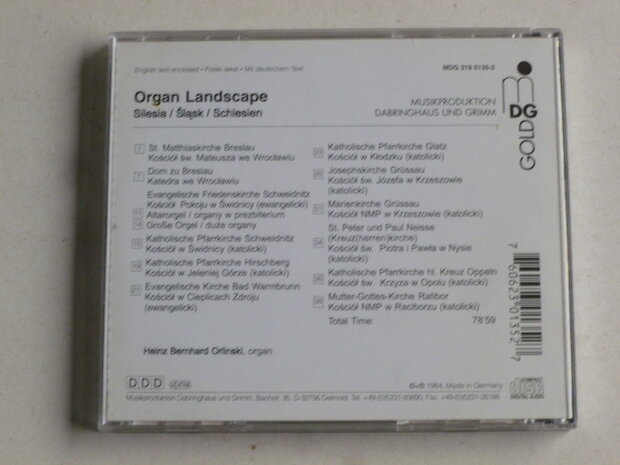 Organ Landscape Silesia - Heinz Bernhard Orlinski