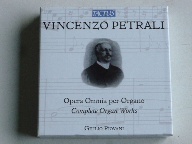 Vincenzo Petrali - Opera Omnia per Organo / Giulio Piovani (6 CD + DVD)