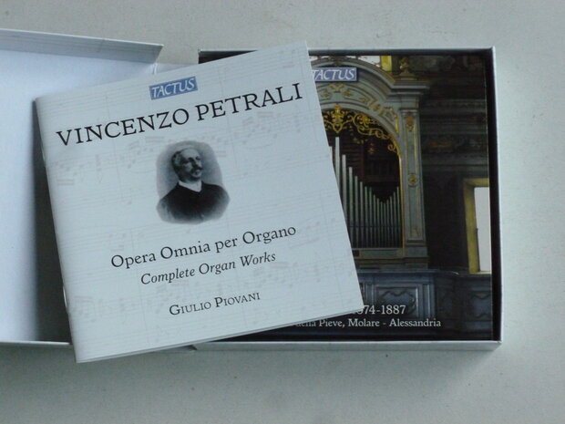 Vincenzo Petrali - Opera Omnia per Organo / Giulio Piovani (6 CD + DVD)