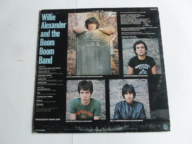 Willie Alexander and the Boom Boom Band (LP) USA