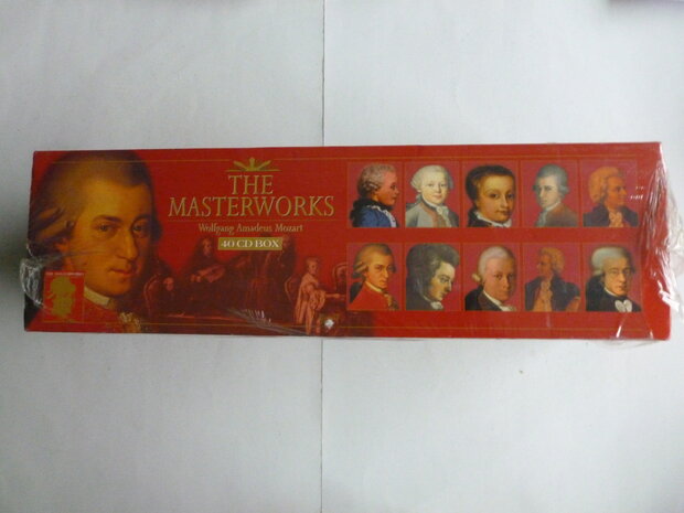 Mozart - The Masterworks (40 CD) Nieuw