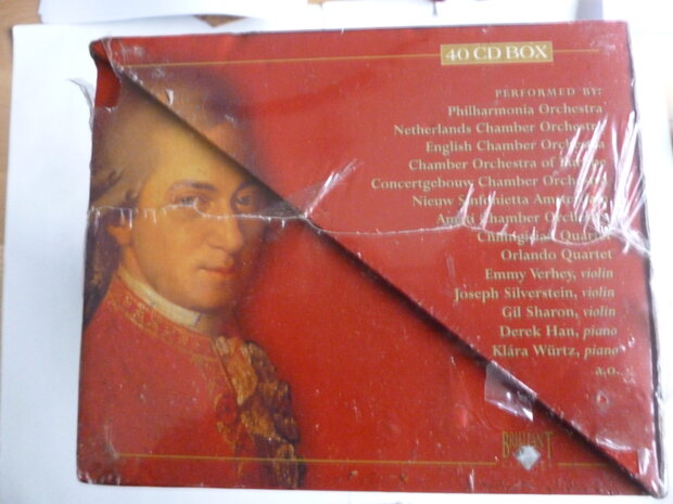 Mozart - The Masterworks (40 CD) Nieuw