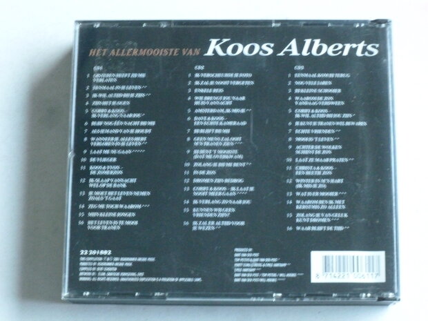 Koos Alberts - Het Mooiste van Koos Alberts (3 CD)