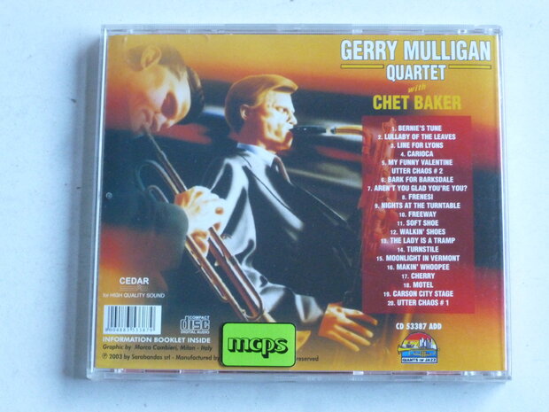 Gerry Mulligan Quartet with Chet Baker