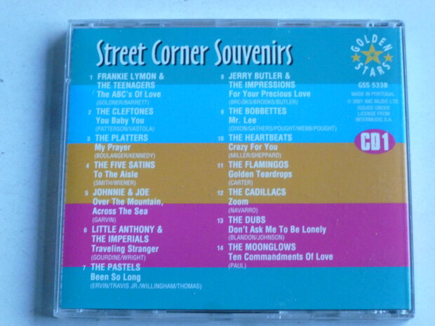 Street Corner Souvenirs - Doo Wop Classics / CD 1