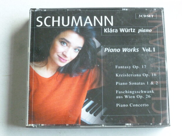 Robert Schumann - Piano Works vol.1 / Klara Wurtz (3 CD)