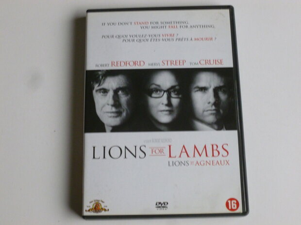 Lions for Lambs - Robert Redford, Meryl Streep, Tom Cruise (DVD)