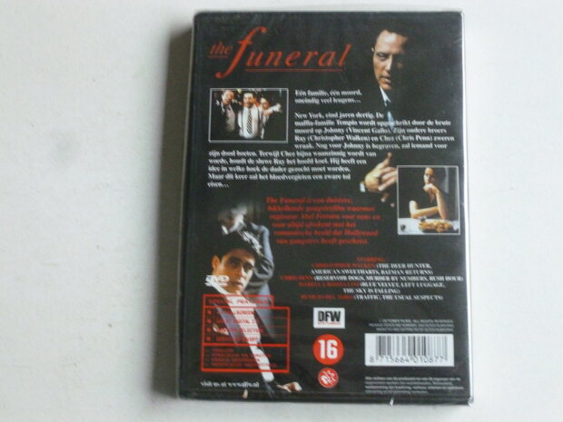 The Funeral - Christopher Walken, Rossellini (DVD) Nieuw