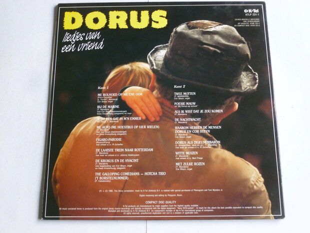 Dorus - Liedjes van een vriend (LP)