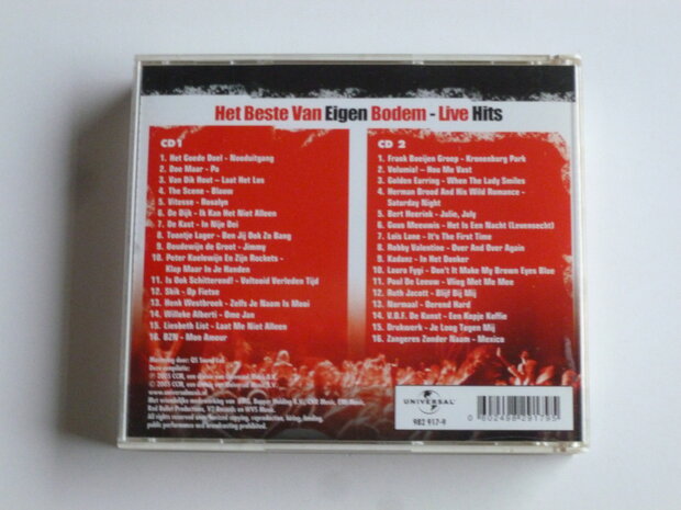 Het Beste van Eigen Bodem - Live Hits (2 CD)