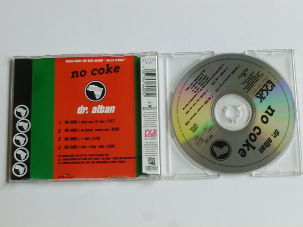 Dr. Alban - No Coke (CD Single)