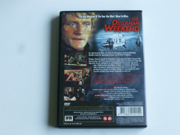 The Osterman Weekend - Dennis Hopper, Rutger Hauer, John Hurt , Lancaster (DVD)