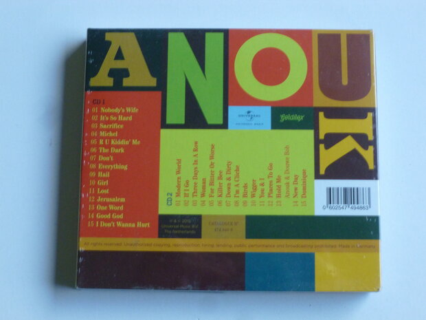 Anouk - Greatest Hits / 30 Singles (2 CD) Nieuw